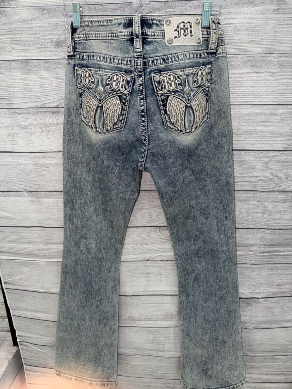 Miss Me Light Wash Mid Rise Boot Jeans💙🫶🏻